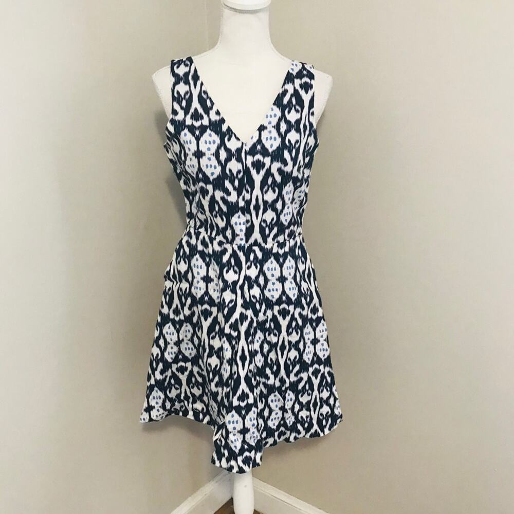 GAP Linen Ikat Dress